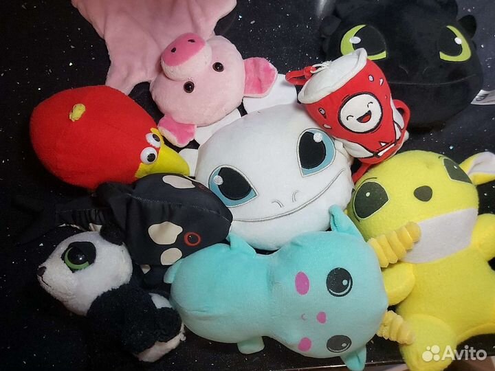 Мягкие игрушки пакетом