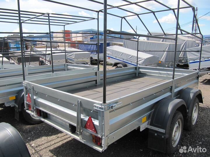 Прицеп легковой 3,00*1,50 2-х осн А30Р2В R13