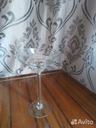 Ваза стеклянная для фруктов СССР