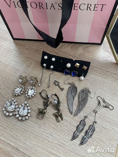 Серьги бижутерия