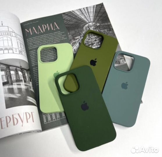Силиконовые чехлы на iPhone