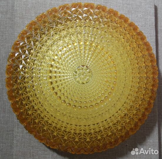 Люстра Потолочная модерн - 90008/1 янтарный