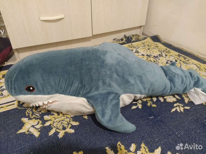 Акула из Икеи оригинал 100 см