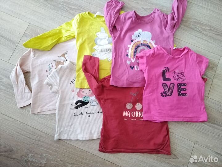 Детская одежда для девочек 80 пакетом