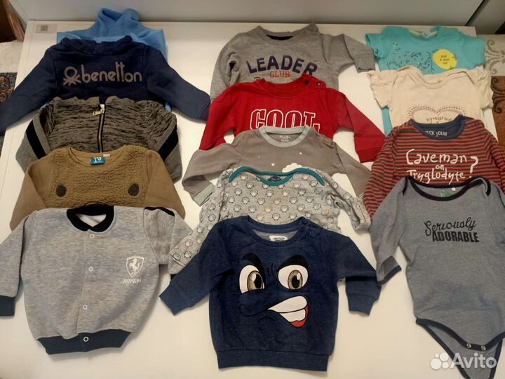 Детские вещи пакетом 6-12 месяцев