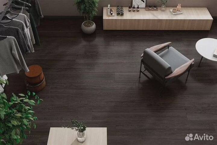 Плитка Novela 20X120 напольная, настенная, универсальная - под дерево, Индия