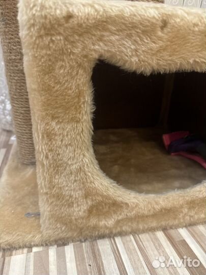 Домик с когтеточкой