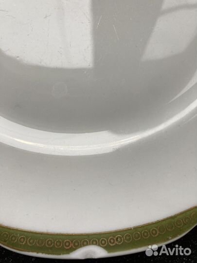 Тарелка фарфор кузнецов