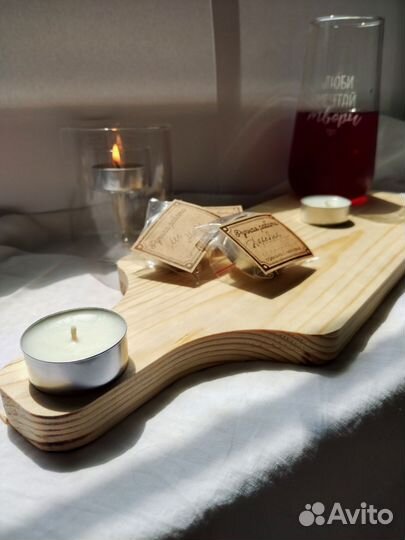 Пробники ароматических свечей ручной работы