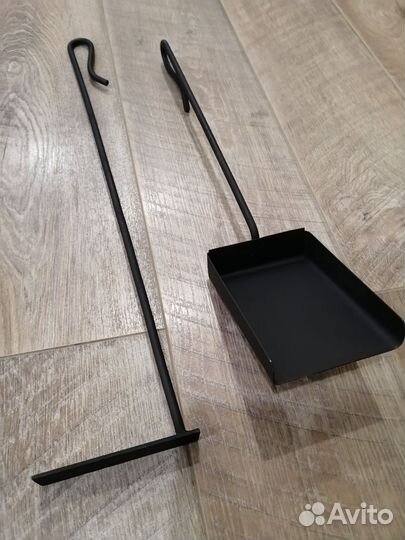 Совок и кочерга для мангала