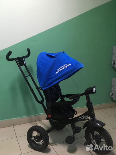 Детский трехколесный велосипед lamborghini