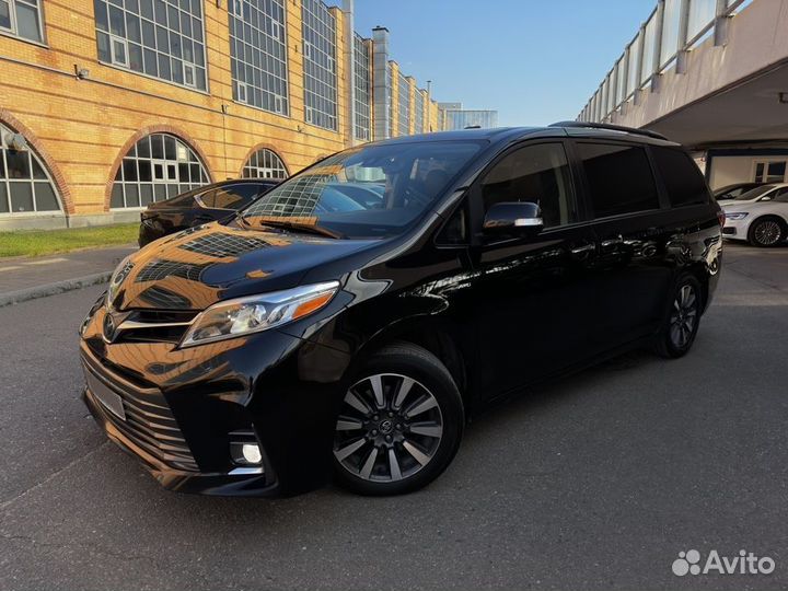 Toyota Sienna 3.5 AT, 2018, 211 000 км