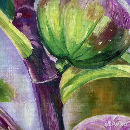 Картина маслом на холсте натюрморт 