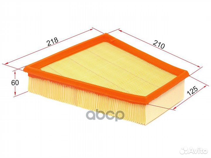 Фильтр воздушный skoda fabia 1.2/1.4 99-14/VW polo