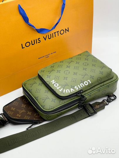 Сумка мужская слинг Louis Vuitton Новая *Люкс