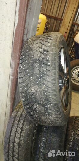 Зимние колеса с дисками mersedes r17