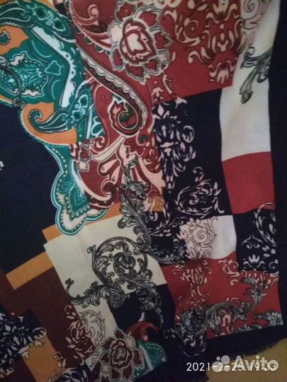 100 шерсть палантин