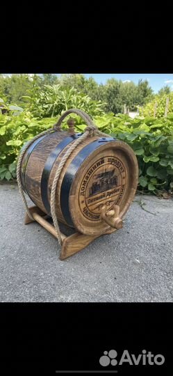 Дубовая бочка 10 литров доставка в Барнаул