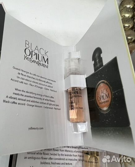 Духи ysl black opium, Libre. Семплы(пробники)