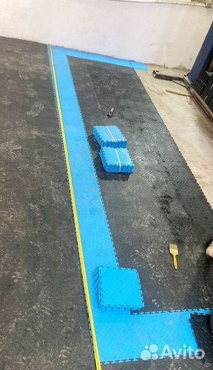 Модульная плитка пвх