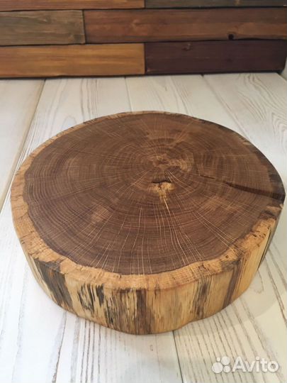 Сервировочные спилы дуба, необычные подарки