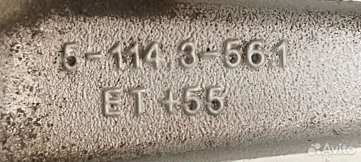 Литые диски Subaru R18