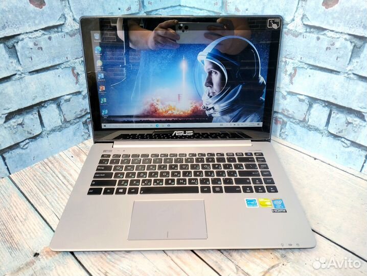 Сенсорный asus на i5/ RAM 4/ GT 740M/ SSD