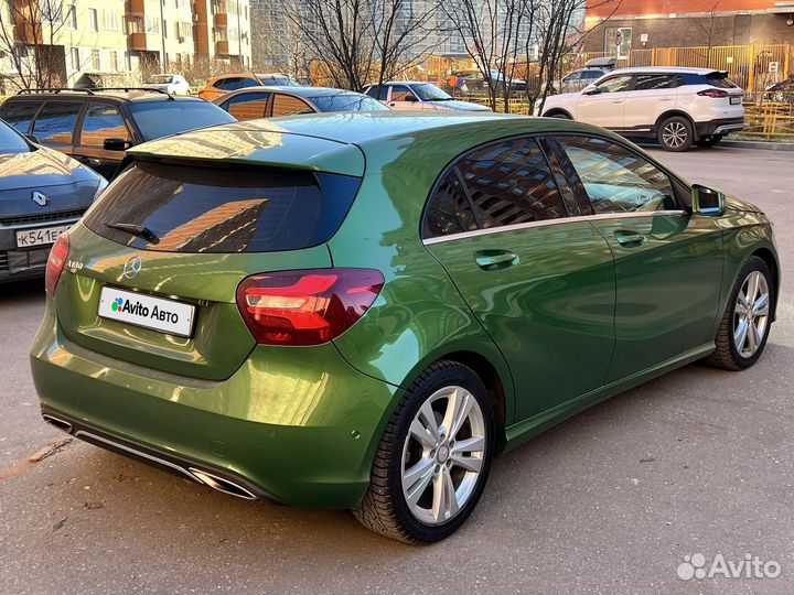 Mercedes-Benz A-класс 1.6 AMT, 2015, 182 300 км