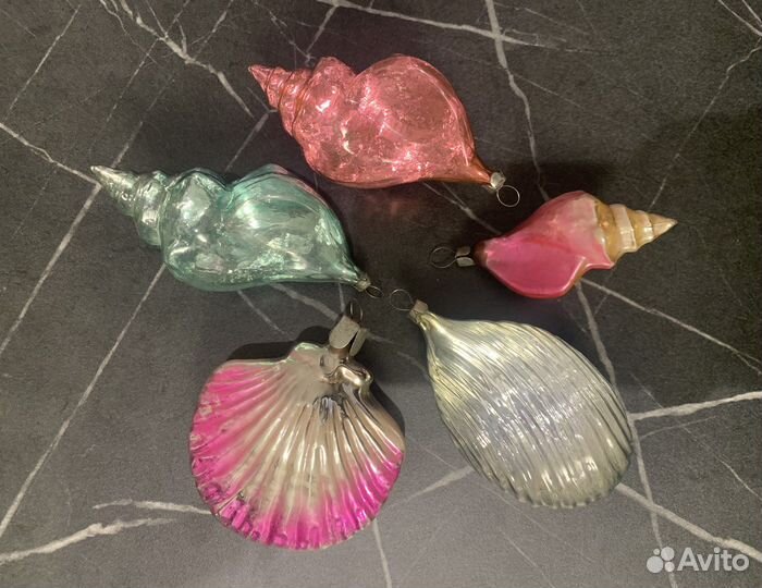 Елочные игрушки совецкие СССР старые