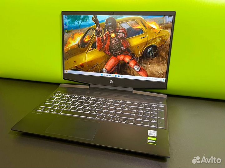 HP Gaming i5 GTX 1650Ti 8GB 512SSD Full HD ips