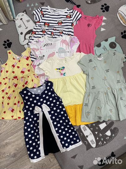 Пакет вещей для девочки 104-110-116