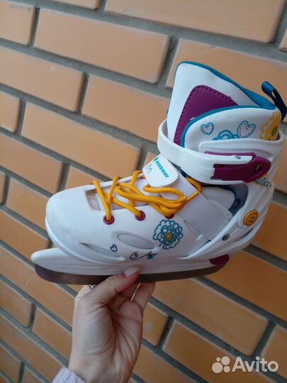 Коньки детские для девочки 30-33