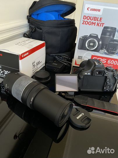 Фотоаппарат canon 600d