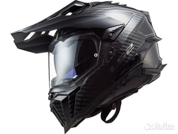 Off road шлем LS2 MX701 C explorer solid carbon