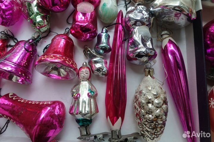 Елочные игрушки СССР