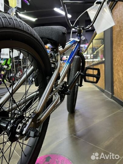 Велосипед BMX TT Duke градиент (фиолетово-серый )