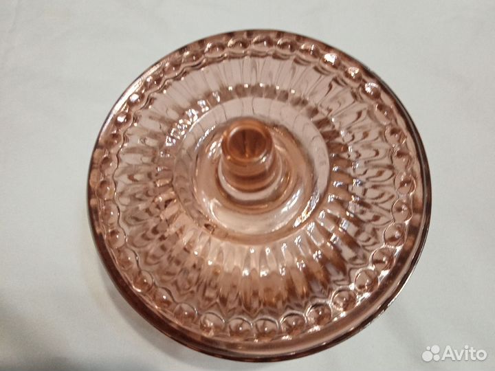 Сахарница стекло СССР