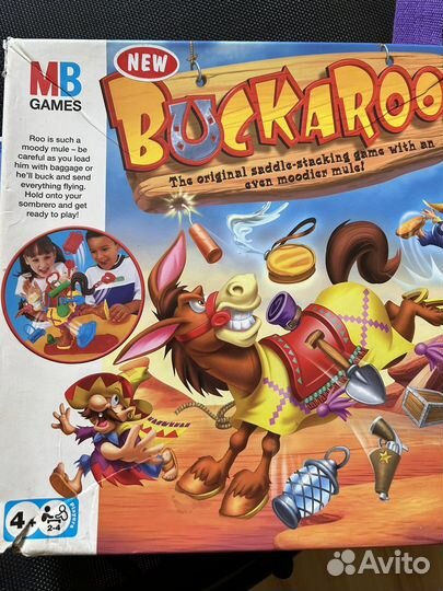 Настольная игра Buckaroo Hasbro Ковбой 4+
