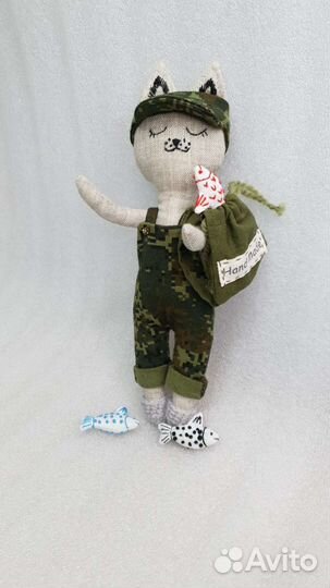 Игрушки своими руками, котёнок, кот, ручная работа