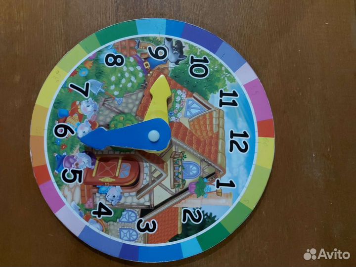 Деревянные часы