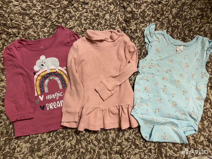 Вещи пакетом на девочку от 1 года до 2