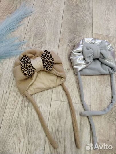 Шапочка для девочки осень