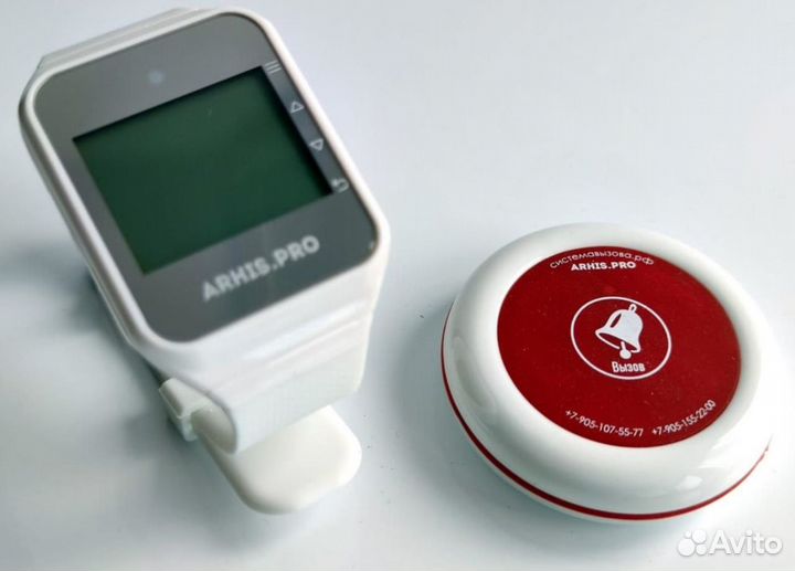 Кнопка вызова персонала, официанта и пейджер Эстет