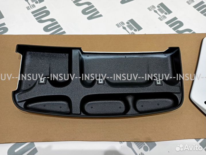 Воздухозаборники Aeroeffect для нивы (белый)