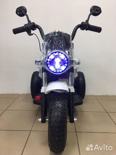Электромобиль детский - мотоцикл - трицикл