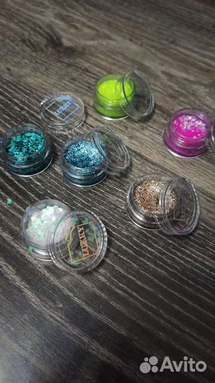 Глиттер Блестки Стразы для лица Всё для аквагрима