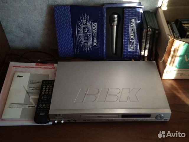 Dvd-плеер ввк931s с караоке. Микрофон прилагается