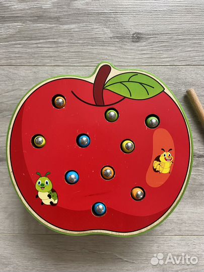 Магнитная рыбалка червячки