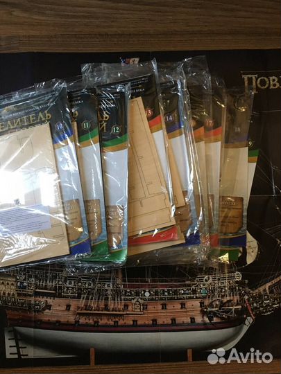 Сборная модель корабля 