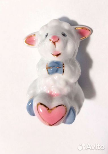 Статуэтки барашек с сердечком